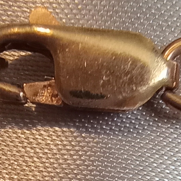 Vintage Sterling & Art Glass Necklace - Picture 2 of 2